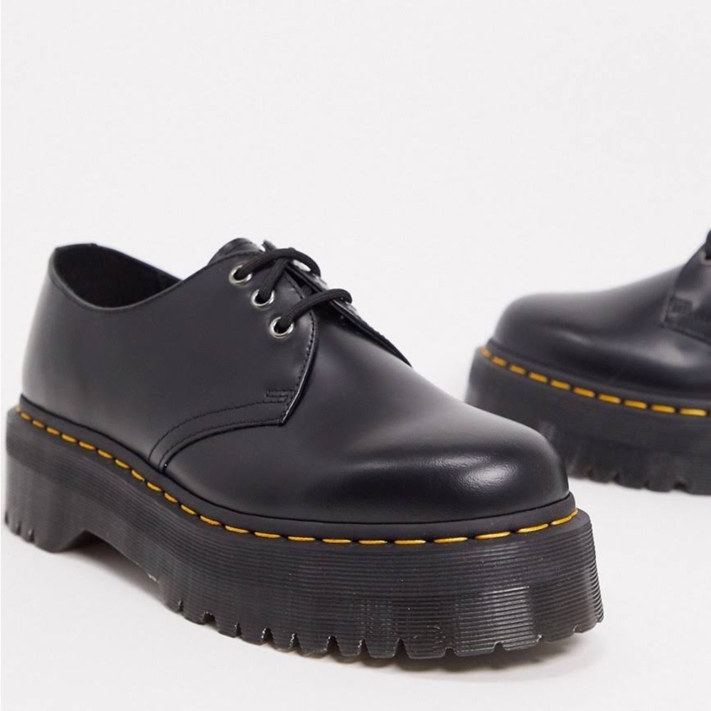 Doc marten 1461 quad platform shoe EUC